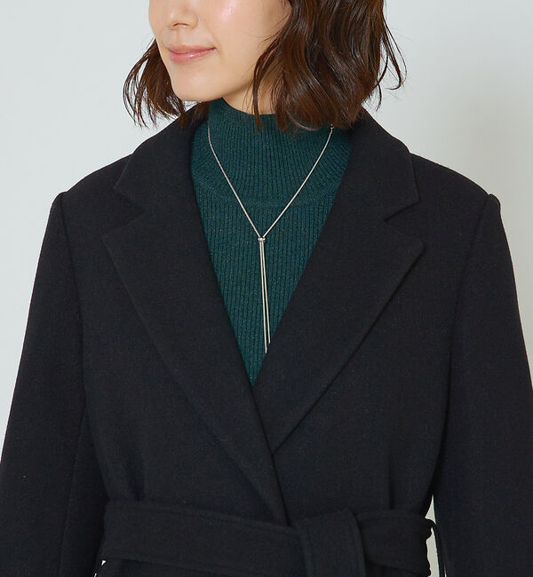 abahouse mavie「【ロングセラー】ベルト付きロングコート」|その他|