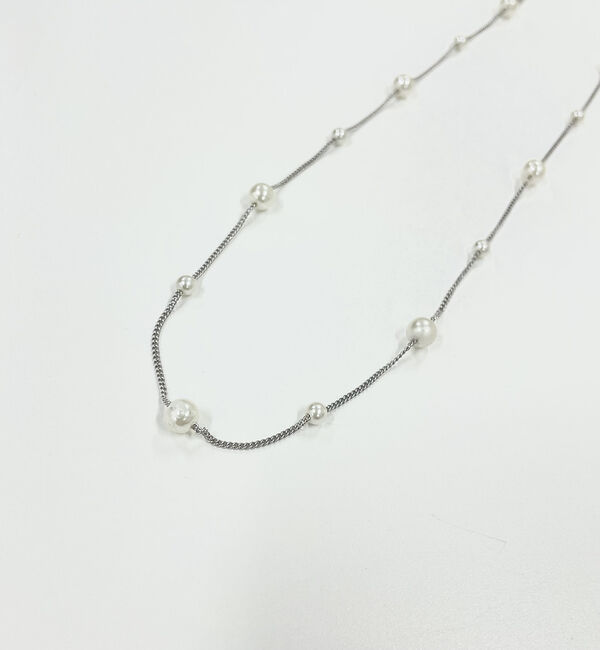abahouse mavie「チェーンパールネックレス」|ネックレス|