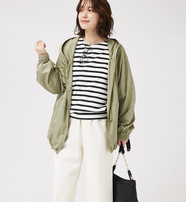 abahouse mavie「撥水ギャザーマウンテンパーカー」|その他|