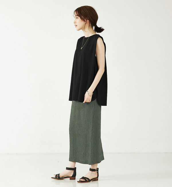 abahouse mavie「【セットアップ対応】楊柳タイトスカート」|スカート|