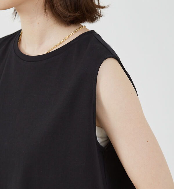 abahouse mavie「バックスリットノースリ」|Tシャツ・カットソー|