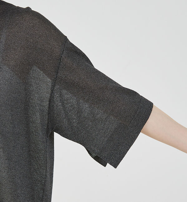 abahouse mavie「シアーニットプルオーバー」|ニット・セーター|