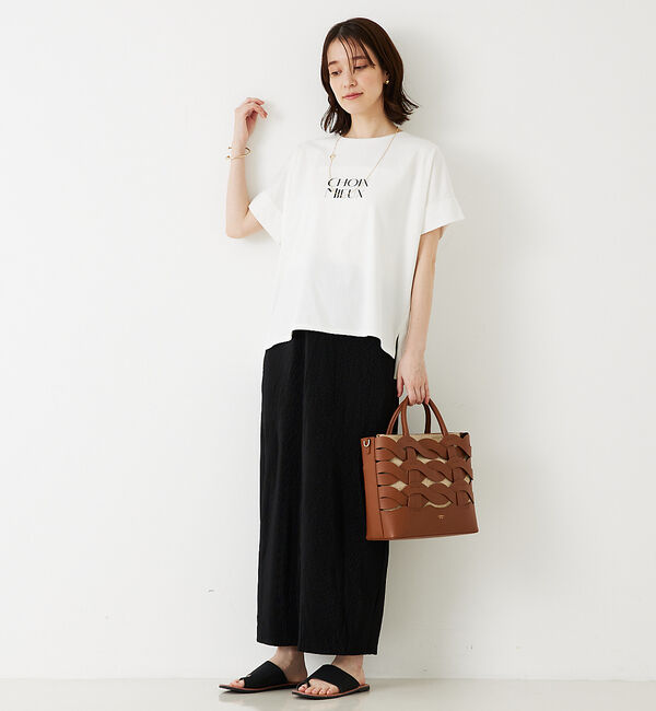 abahouse mavie「ワイドロゴT」|Tシャツ・カットソー|