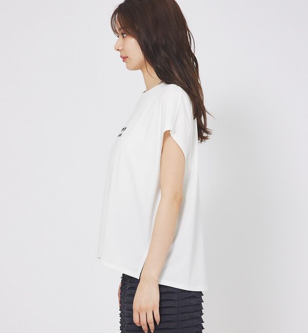 abahouse mavie「刺繍ロゴTシャツ」|Tシャツ・カットソー|