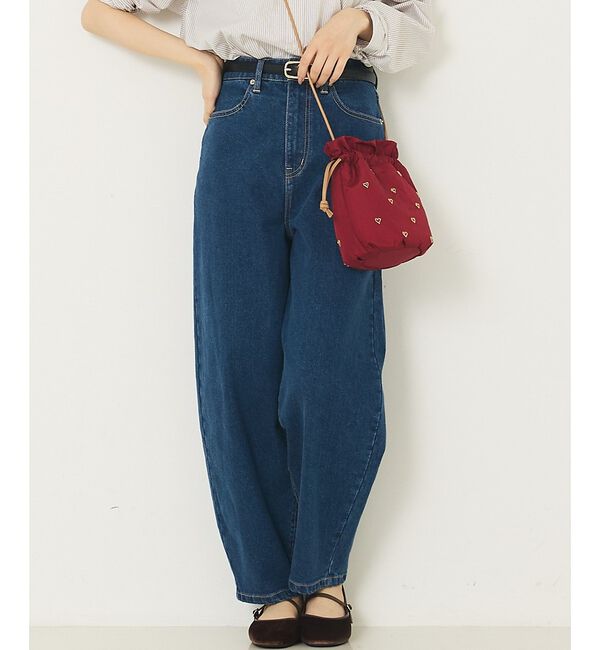 abahouse mavie「オリジナルカーブデニム」|デニム|ブルー