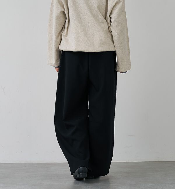 abahouse mavie「【後ろウエストゴム】ダブルクロスカーブパンツ」|その他|
