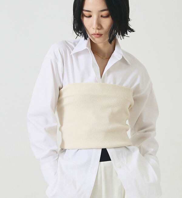 The Store by C' 「【COCUCA】リブチューブトップ」|キャミソール|