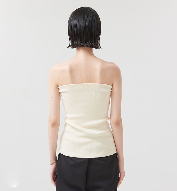 The Store by C' 「【COCUCA】リブチューブトップ」|キャミソール|
