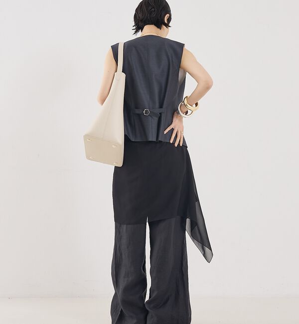 The Store by C' 「【COCUCA】ノースリーブベスト」|ダウンベスト・ベスト|