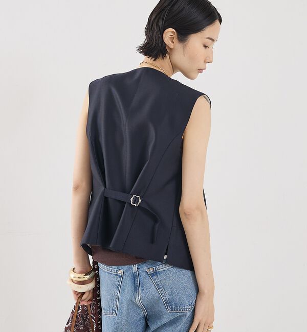 The Store by C' 「【COCUCA】ノースリーブベスト」|ダウンベスト・ベスト|