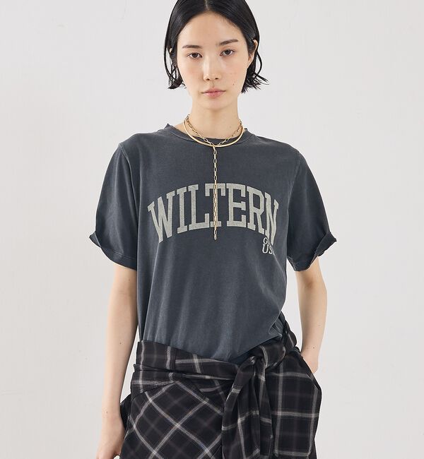 The Store by C' 「【REMI RELIEF】【別注】【WEB限定】WILTERNロゴTシャツ【予約」|Tシャツ・カットソー|