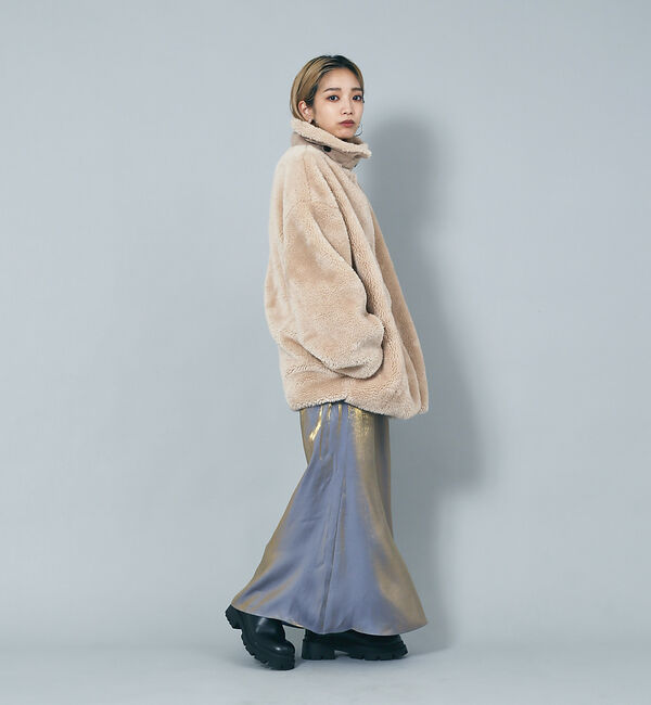 NOMINE「【セットアップ対応】スパークシャンブレーマーメイドスカート」|スカート|