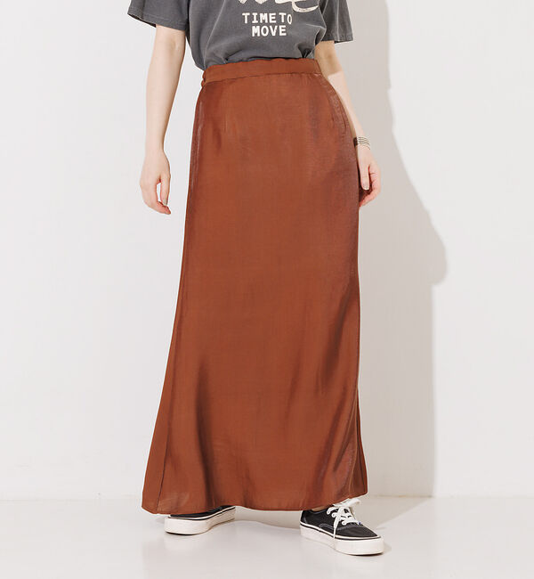 NOMINE「【セットアップ対応】スパークシャンブレーマーメイドスカート」|スカート|