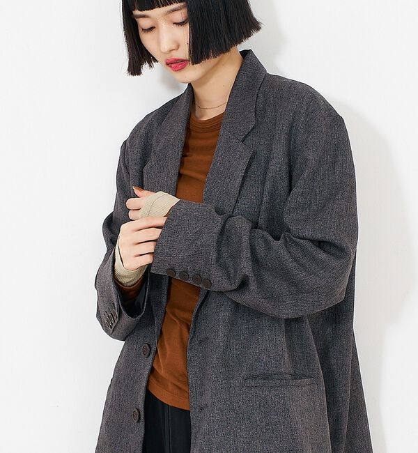 NOMINE「【ユニセックス】オーバーサイズ シャーク テーラードジャケット」|テーラードジャケット|