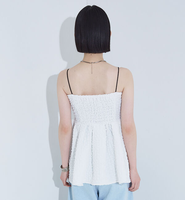NOMINE「ふくれ ジャガード ビスチェ キャミソール」|キャミソール|