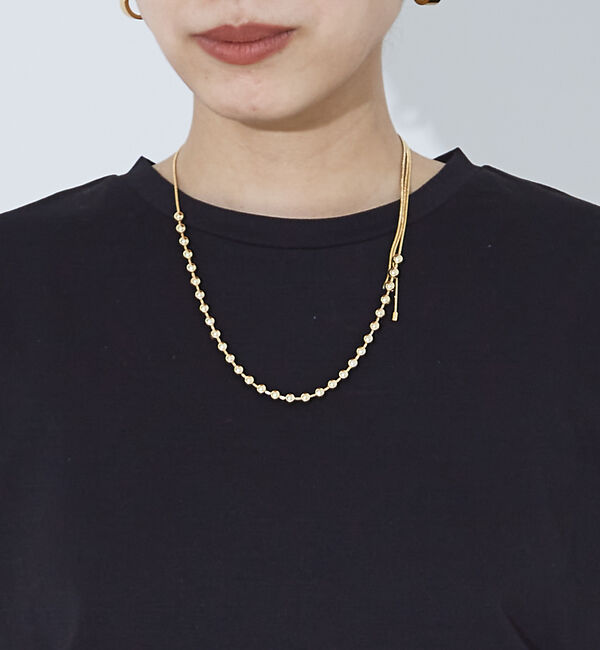 NOMINE「カットコンビ ワッシャー ワンピース」|ワンピース|