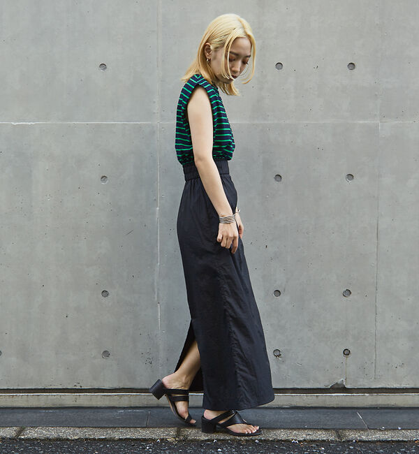 NOMINE「カットコンビ ワッシャー ワンピース」|ワンピース|