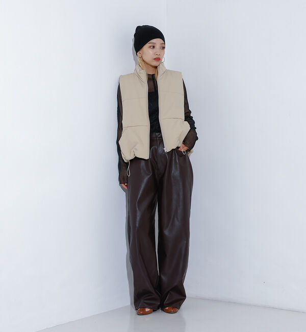 NOMINE「中綿ベスト」|ダウン|