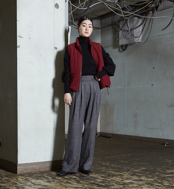 NOMINE「中綿ベスト」|ダウン|