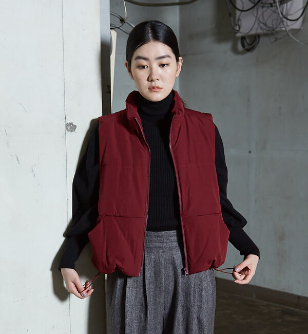 NOMINE「中綿ベスト」|ダウン|