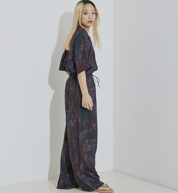 NOMINE「【セットアップ着用可】スプラッシュプリントドロスト パンツ」|その他|