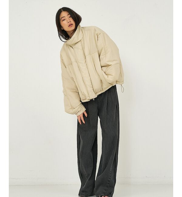 NOMINE「ショート モンスターパーカー」|ダウン|