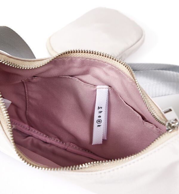 NOMINE「【cheek】square shoulder スクエア ショルダーバッグ」|ショルダー・メッセンジャー|