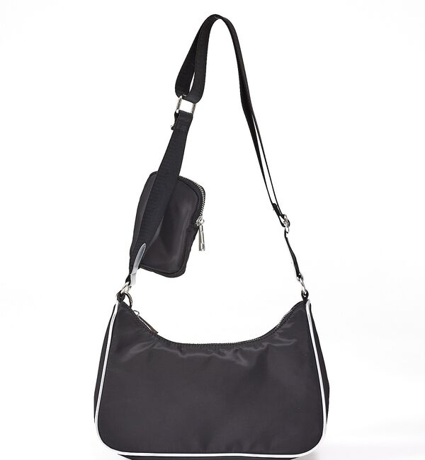 NOMINE「【cheek】square shoulder スクエア ショルダーバッグ」|ショルダー・メッセンジャー|