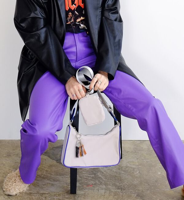 NOMINE「【cheek】square shoulder スクエア ショルダーバッグ」|ショルダー・メッセンジャー|