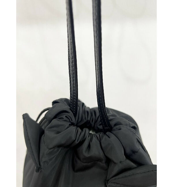 NOMINE「【FAVORI】黒猫 灰猫 巾着ショルダーバッグ」|ショルダー・メッセンジャー|