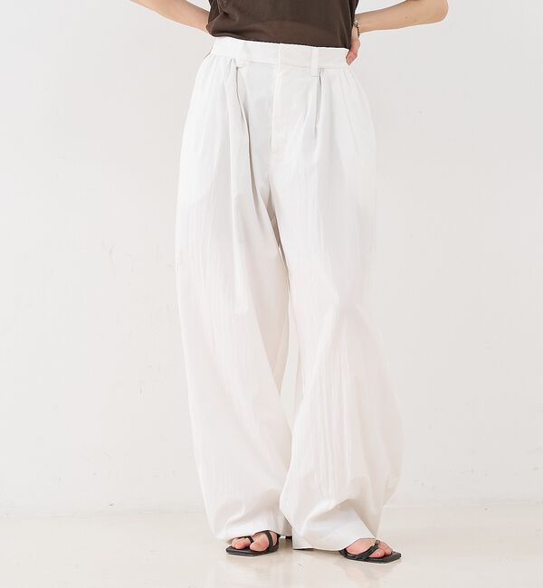 NOMINE「タック ボリュームパンツ」|その他|