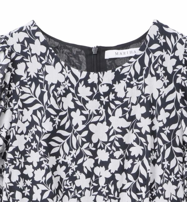 TIARA「【MARIHA/マリハ】夏のレディのハーフスリーブドレス」|ワンピース|