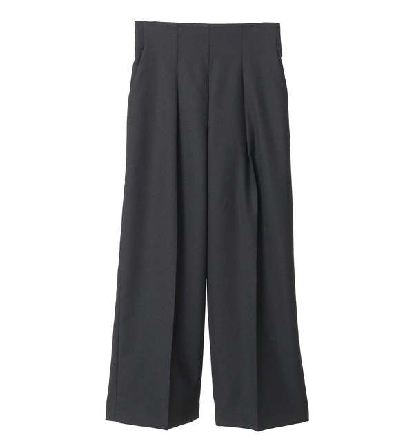 TIARA「ウエストボタンパンツ」|その他|ブラック