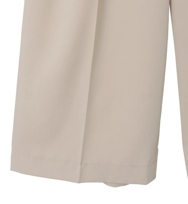 TIARA「2タックワイドパンツ」|スラックス|