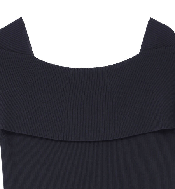 TIARA「オフショルダーリブニット」|ニット・セーター|