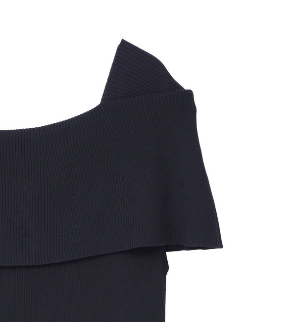 TIARA「オフショルダーリブニット」|ニット・セーター|