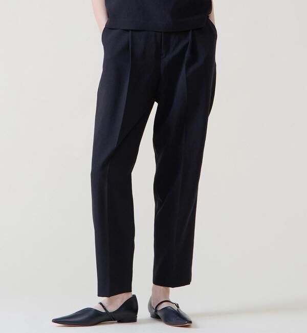 TIARA「ペグトップパンツ」|その他|ブラック