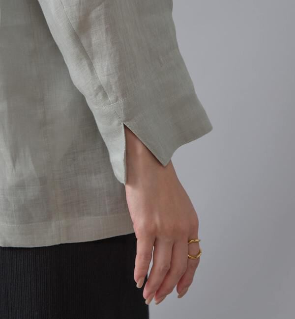 Liesse「リネンライトジャケット」|テーラードジャケット|