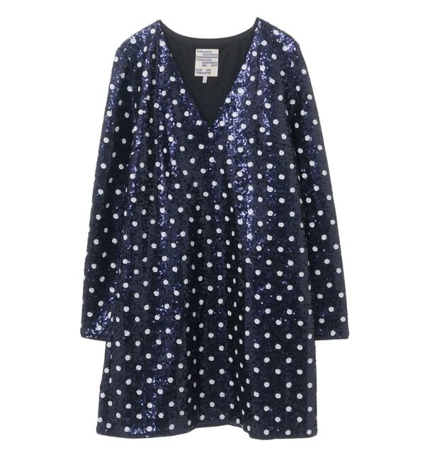 A_「【BAUM UND PFERDGARTEN（バウムウンドヘルガーデン）】スパンコールワンピース」|ワンピース|