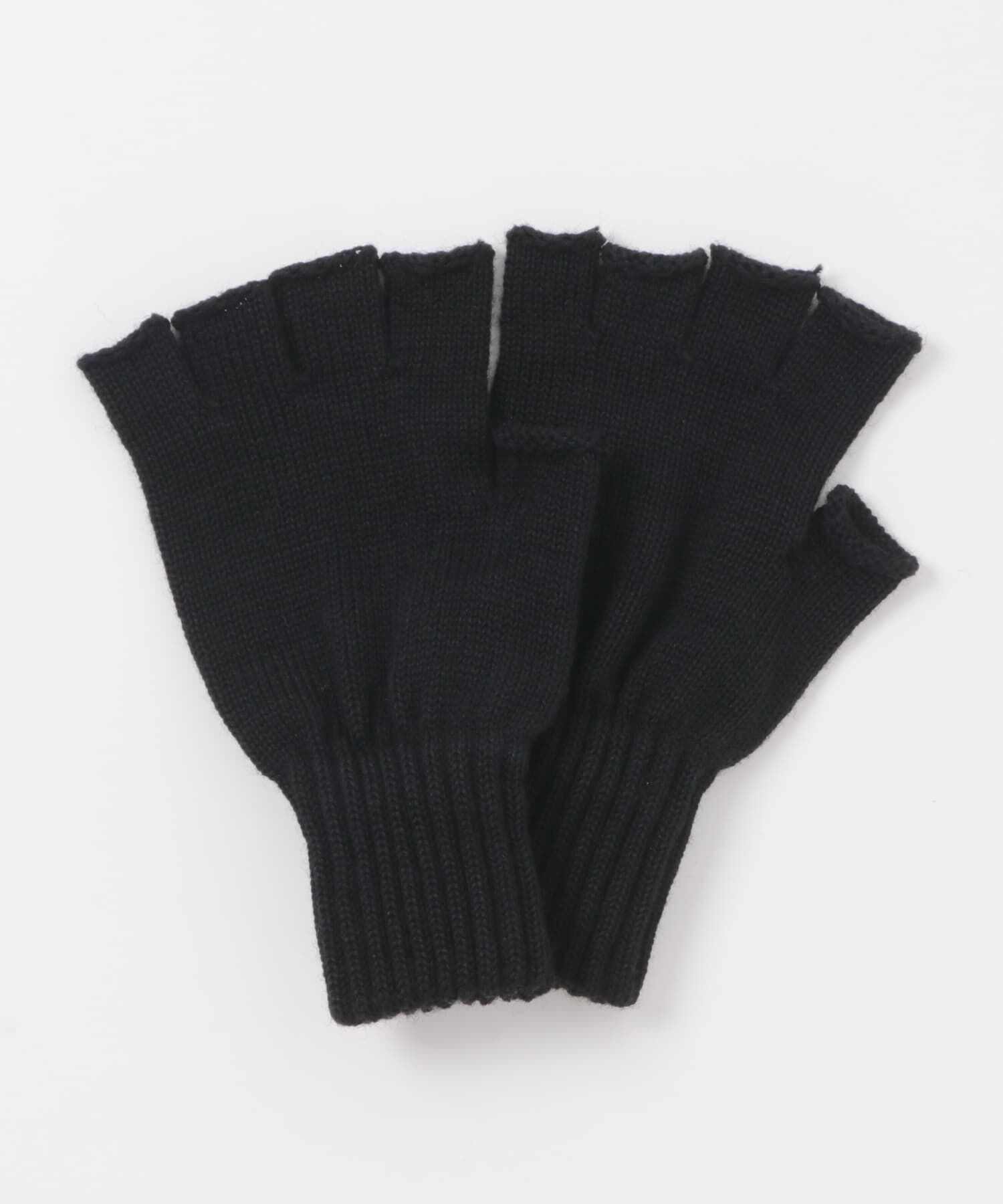 URBAN RESEARCH DOORS「Barbour　FINGERLESS GLOVES」|手袋|ブラック