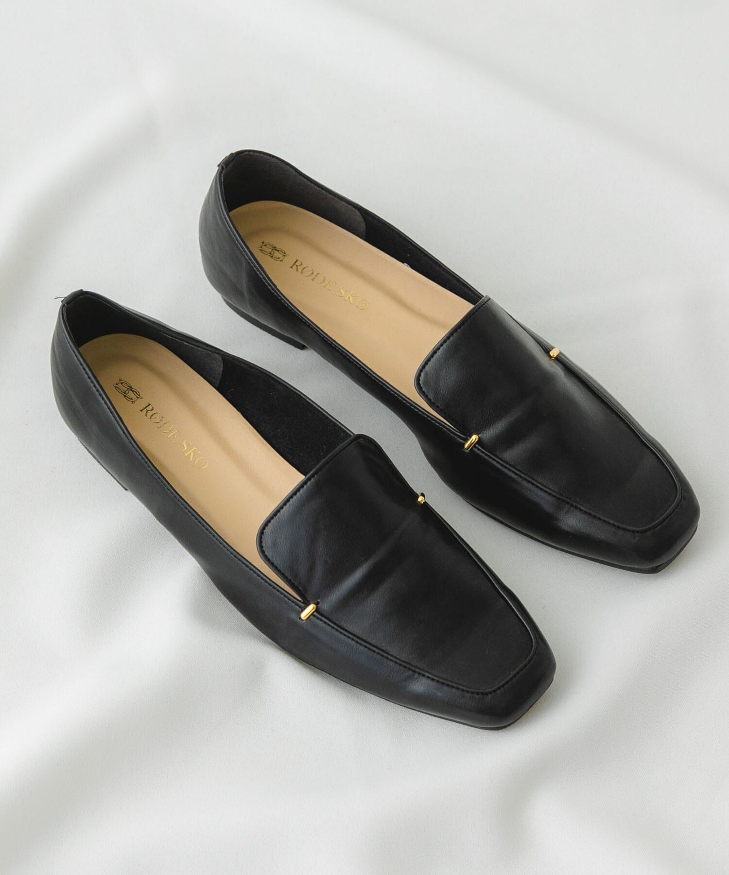 RODE SKO「『MADE IN JAPAN』スクエアトゥプチメタルローファー」|ローファー|