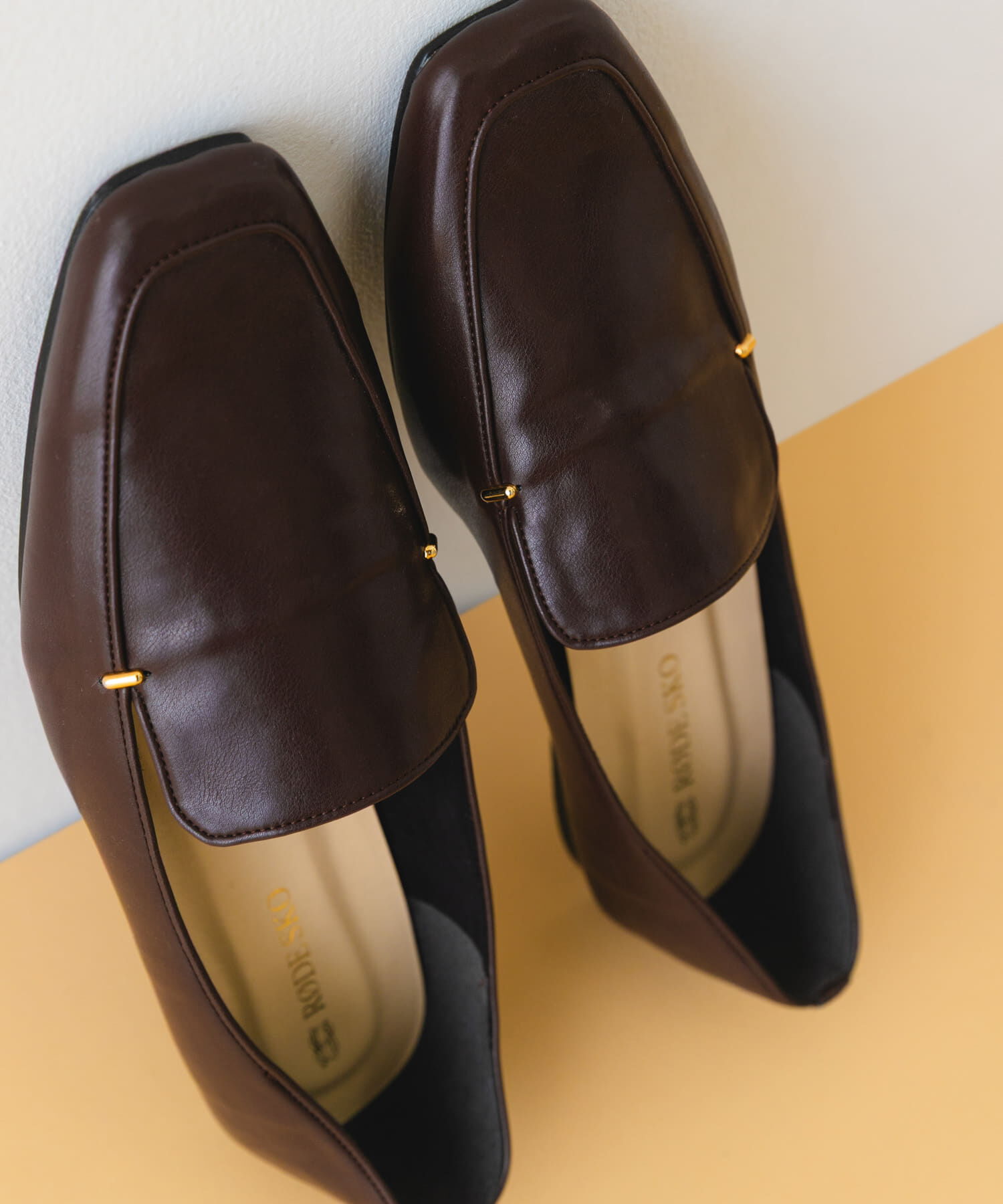 RODE SKO「『MADE IN JAPAN』スクエアトゥプチメタルローファー」|ローファー|