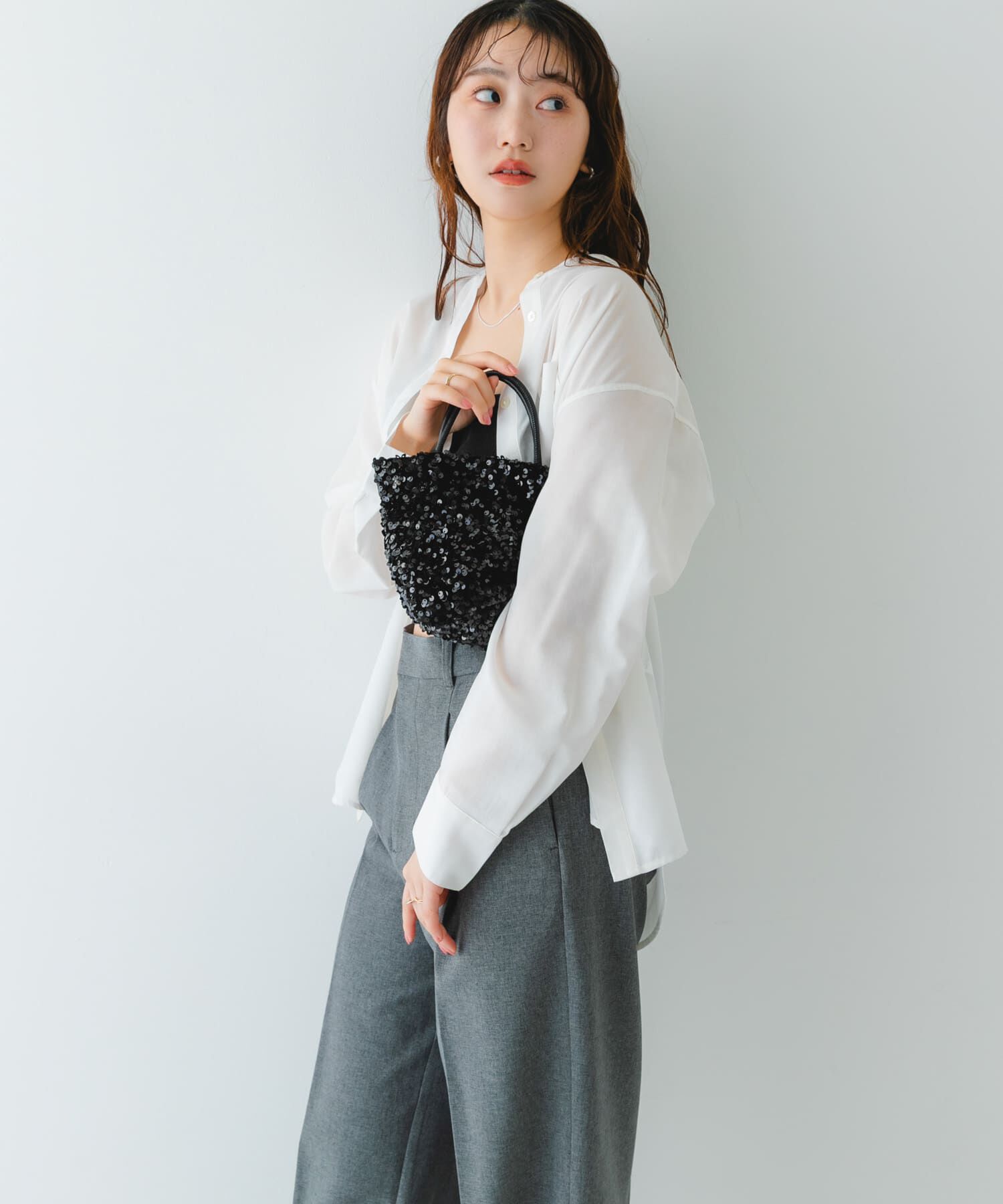 RODE SKO「チェーン付きスパンコールバッグ」|ショルダー・メッセンジャー|