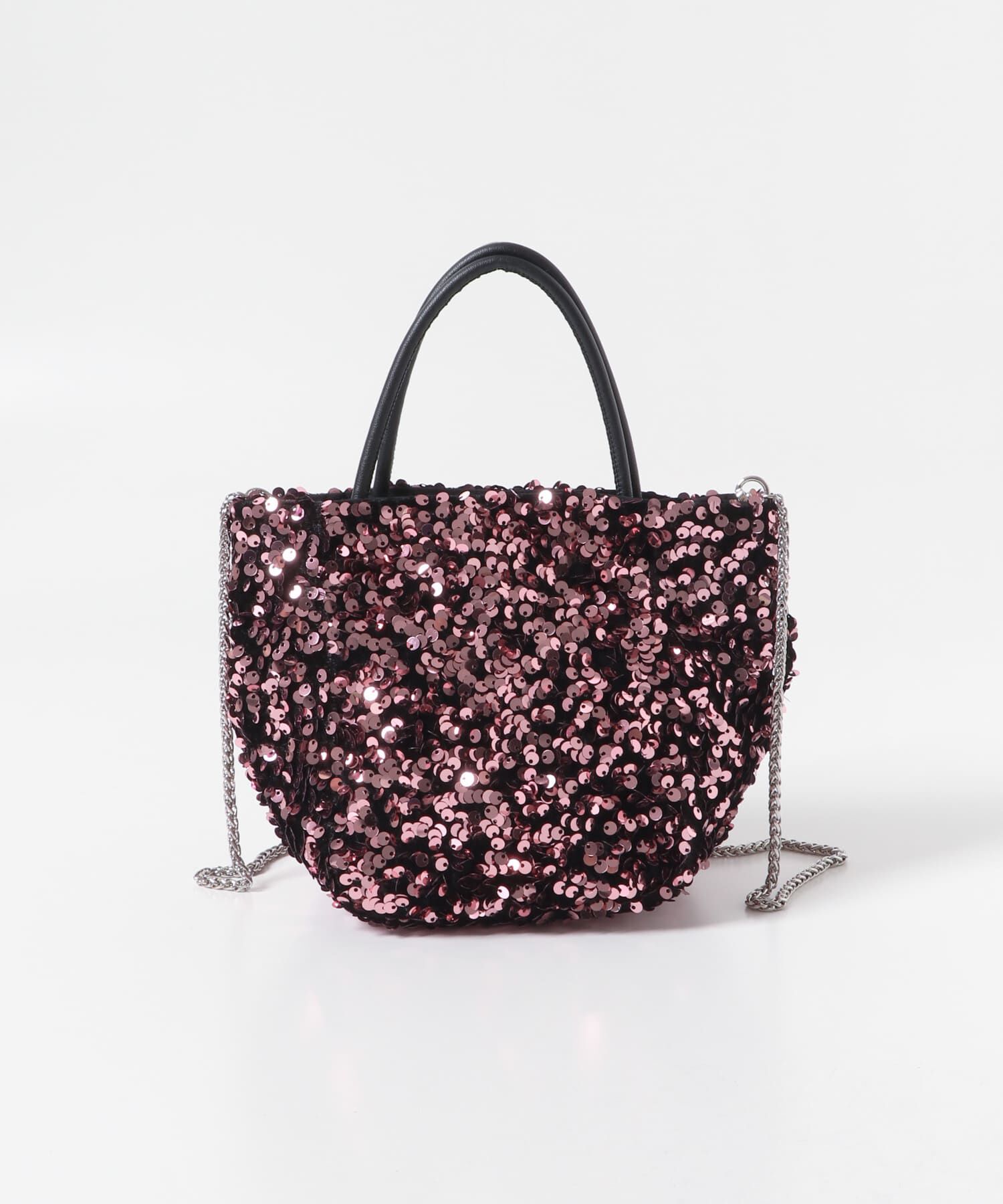 RODE SKO「チェーン付きスパンコールバッグ」|ショルダー・メッセンジャー|