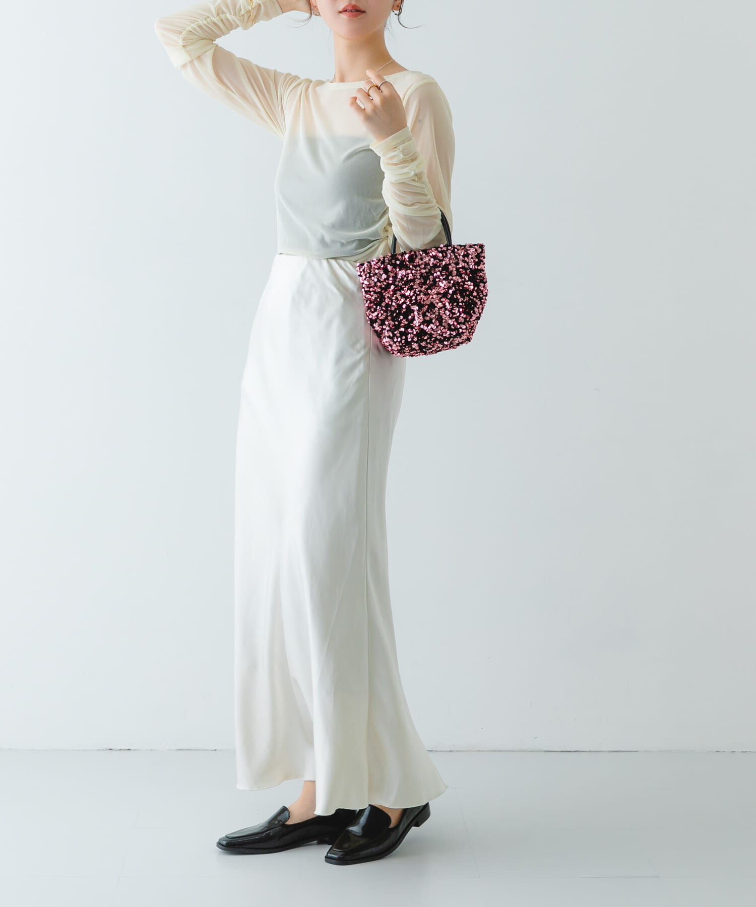 RODE SKO「チェーン付きスパンコールバッグ」|ショルダー・メッセンジャー|