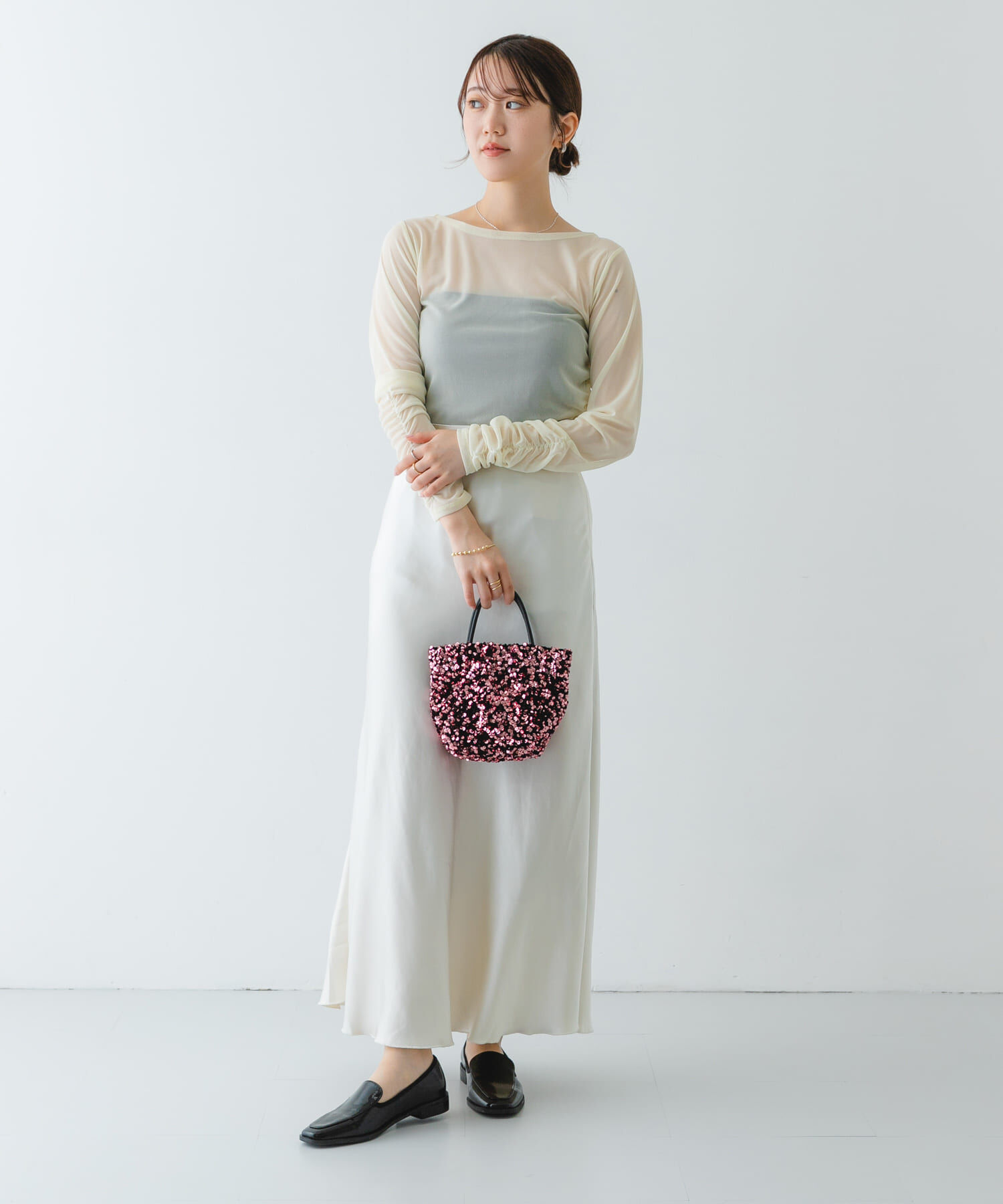 RODE SKO「チェーン付きスパンコールバッグ」|ショルダー・メッセンジャー|