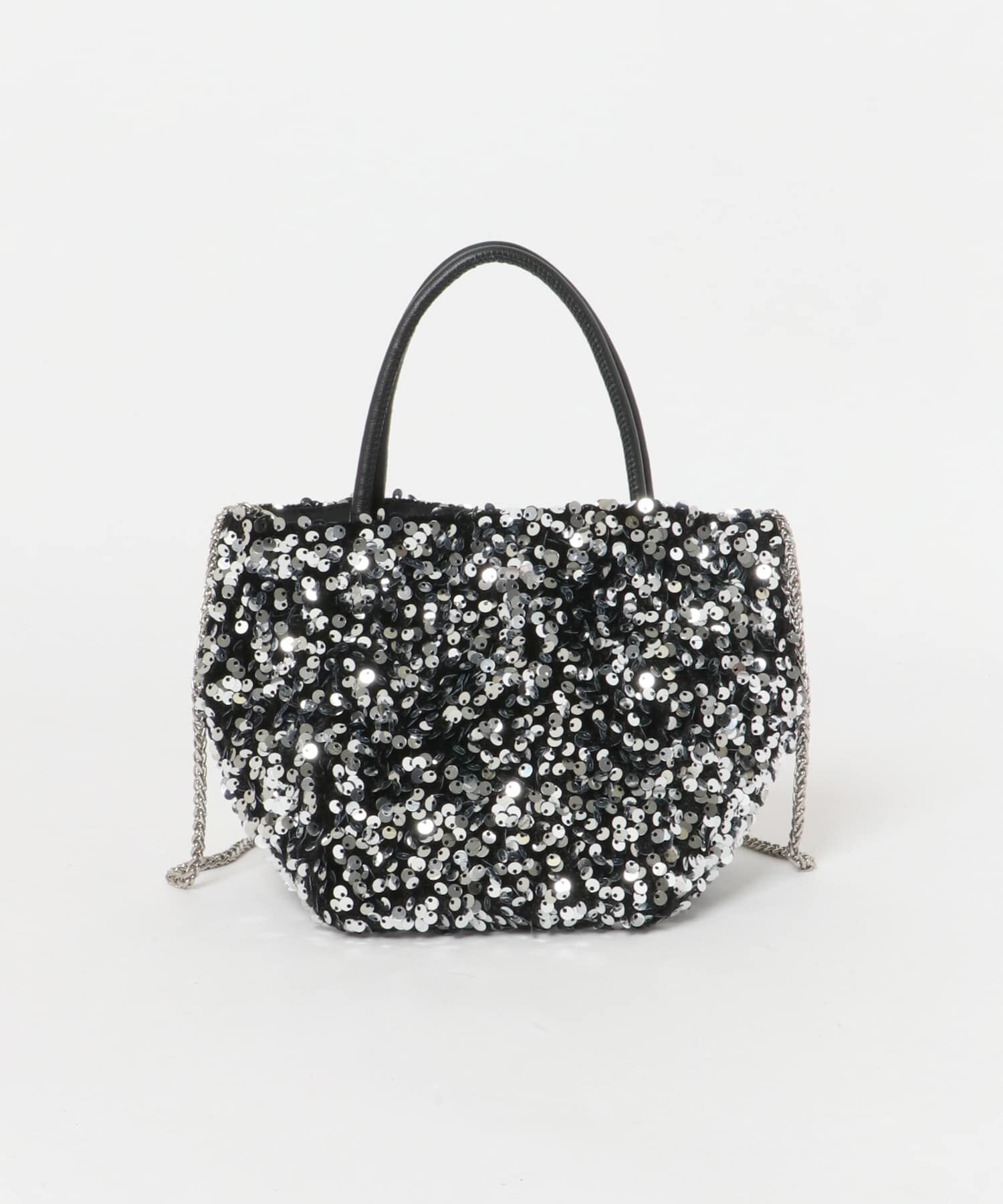 RODE SKO「チェーン付きスパンコールバッグ」|ショルダー・メッセンジャー|