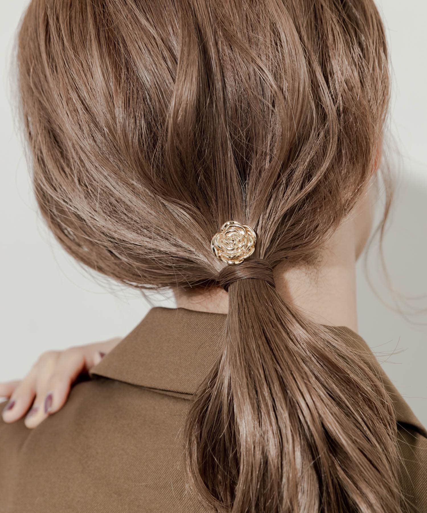 SMELLY「メタルローズモチーフヘアカフ」|その他|