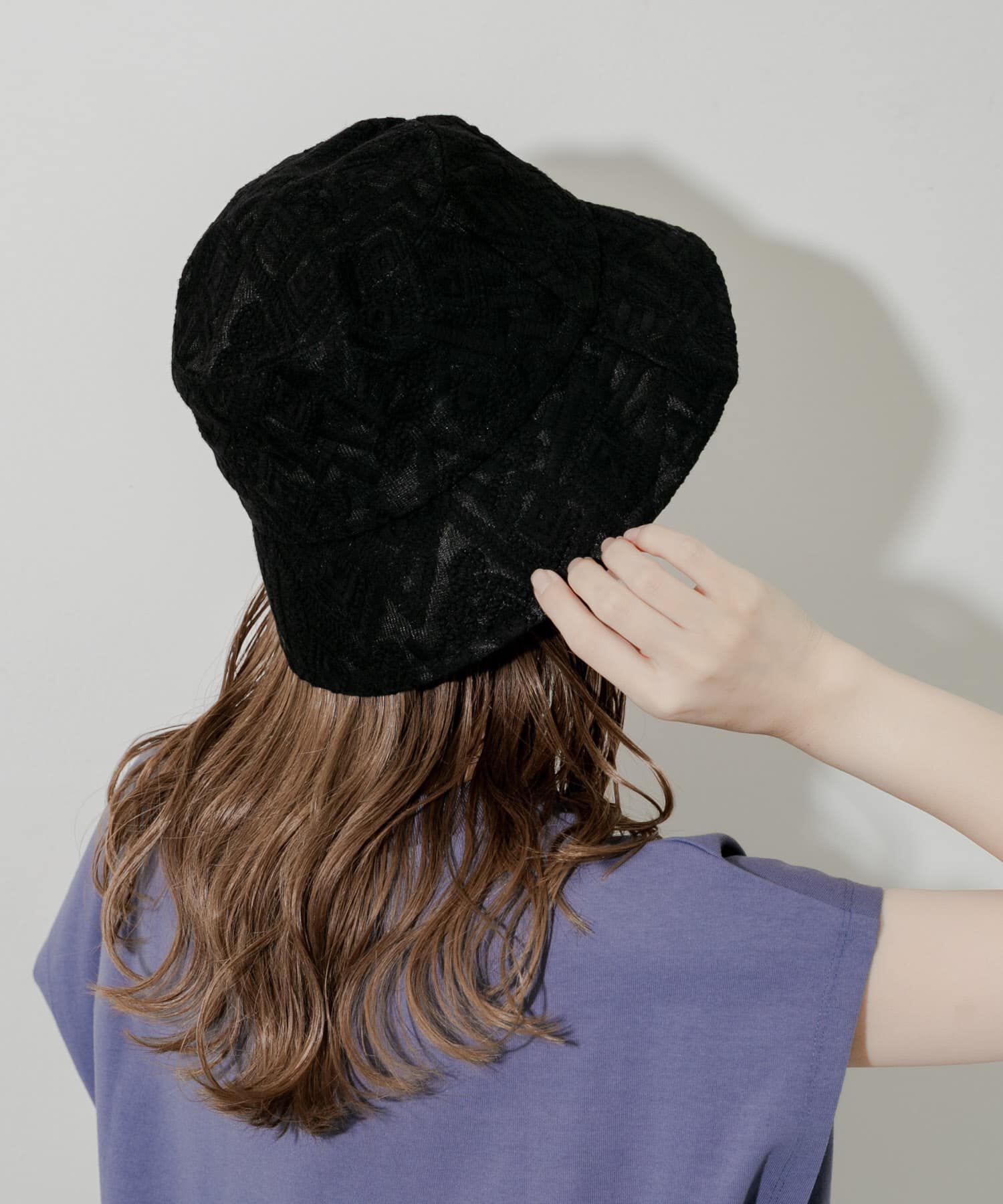 SMELLY「レースバケットハット」|ハット|