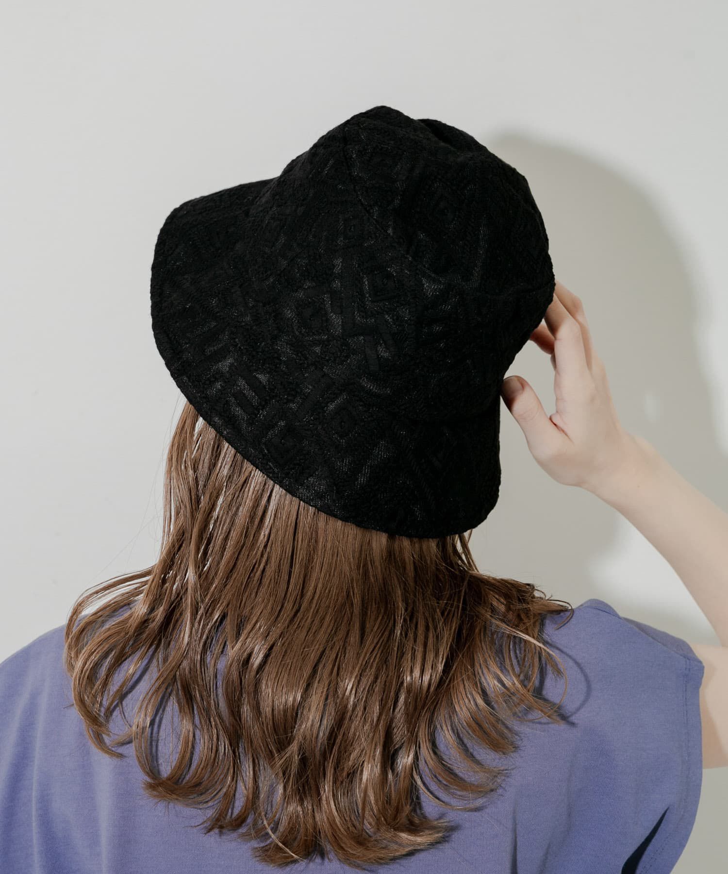 SMELLY「レースバケットハット」|ハット|